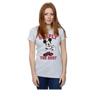 Mickey Mouse Simply The Best Cotton T-Shirt Disney Grey L
