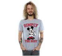 Mickey Mouse Simply The Best T-Shirt Disney Grey S