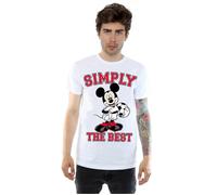 Mickey Mouse Simply The Best T-Shirt Disney White XXXL