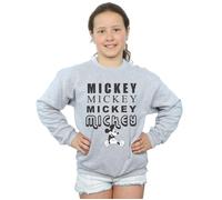 Mickey Mouse Sitting Sweatshirt Disney Grey 12-13 Years