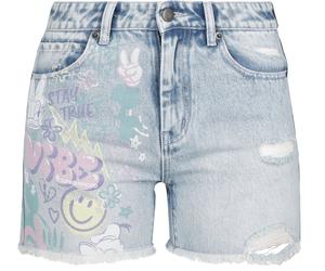Mickey Mouse Stay True Shorts washed denim 28
