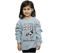Mickey Mouse Steamboat Willie Sweatshirt Disney Grey 9 Years