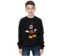 Mickey Mouse Surprised Sweatshirt Disney Black 7-8 Years