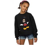 Mickey Mouse Surprised Sweatshirt Disney Black 9 Years