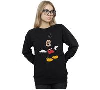 Mickey Mouse Surprised Sweatshirt Disney Black S