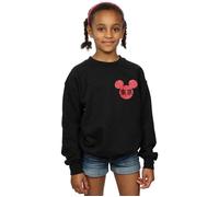 Mickey Mouse Symbol Sweatshirt Disney Black 3-4 Years
