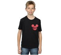 Mickey Mouse Symbol T-Shirt Disney Black 9 Years