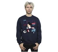 Mickey Mouse Team Mickey Football Sweatshirt Disney Navy XL