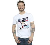 Mickey Mouse Team Mickey Football T-Shirt Disney White XXXL