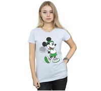 Mickey Mouse Tennis Cotton T-Shirt Disney Grey XL