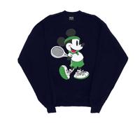 Mickey Mouse Tennis Sweatshirt Disney Navy M