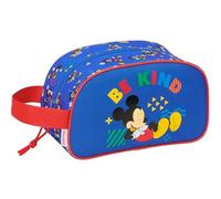 Mickey Mouse Today - Medium Children's School Toiletry Bag with Handle, Children's Toiletry Bag, Adaptable to Cart, Easy Cleaning, Comfortable and Versatile, Quality and Resistance, 26 x 12 x 15 cm