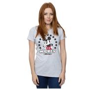 Mickey Mouse Unbeatable Cotton T-Shirt Disney Grey XXL