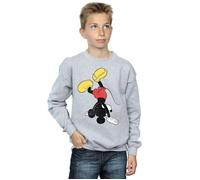 Mickey Mouse Upside Down Sweatshirt Disney Grey 12-13 Years