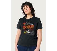 Disney Mickey Mouse Rock BAnd Guitar Smash Relaxed Fit T-Shirt Mickey Mouse Black M