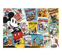 Trefl Mickey World - 1000 Piece Jigsaw Puzzles for Adults & Children Aged 12+ Mickey Mouse Collage Puzzle