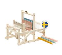 MICKI Frame Wooden Weaving Loom Kit + Weaving Yarn - Arts and Crafts for Kids - Girls and Boys Gifts - Age 3+