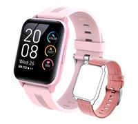 MicLee Smart Bluetooth Watch Fitness Wristband, Women Men multifunction sports watch activity tracker, 1.69-inch screen, waterproof, silicone and canvas straps, Compatible Android iPhone Smartphone