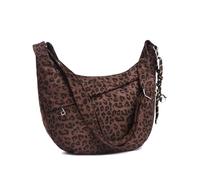 Micmores Crossbody Bag Women's Faux Suede Shoulder Bag Women's Crescent Moon Shoulder Bag with Adjustable Shoulder Strap, Stylish Handbag Hobo Moon Bag for Work, Travel, Daily Life, Coffee brown, M