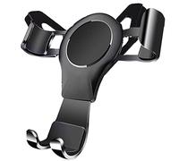 MICMXMO Mobile Phone Holder for Audi A1 8X 2010-2018, 360° Rotation Gravity Car Lock Stable No Jitter Easy Mount Aluminium Alloy Car Mobile Phone Stand Holder Accessories