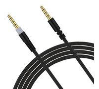 MICMXMO Replacement Cable Compatible with Mute Function Remote Control Cable Compatible with HyperX Cloud Alpha Mix, Compatible with Logitech G633/G933/PS4/Xbox One/Nintendo Switch, 1.5 m