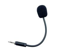 MICMXMO Replacement Headphones Microphone Compatible with Logitech G735 Series Gaming Headsets Noise Cancelling Noise Cancelling Mic, 3.5 mm Jack, Black