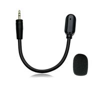 MICMXMO Replacement Microphone for Turtle Beach Ear Force PX4 PX5 PX51 XP300 XP400 XP500 XP510 X4 X41 X42 500X Gaming Headsets Crystal Clear Voice Boom Mic for PS5 PC, 2.5 mm Jack