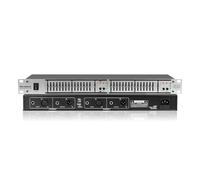 MICNAUX Home Audio System Stereo Equalizer, 15 Band Dual Channel Silver Graphic Equalizer, Professional DJ Equalizer, Rack Mount, Noise Reduction - Eq215S