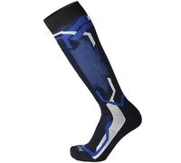 MICO Ski Socks Medium Weight Warm Control, Unisex Adults, CA 00232, blue, 38-40