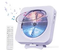 MICOCIOUS Portable CD Player with Bluetooth Computer CD Player for Home Music CD Players with Remote Control, Timer, Built-in Dual Speakers with