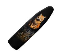Micoklinlin 120 x 40 cm Ironing Board Cover for Steam Ironing Station Personalised with Elastic Edge Non-Slip Washable Elastic for Home Decoration M