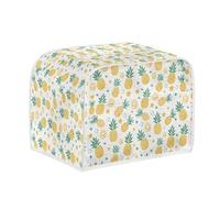 Micoklinlin Cover for 4 Slice Double Slot Toaster with Bag, Cute Toaster Cover for Kitchen, Toaster Accessories, Protective Cover for Most 4 Extra Wide Toast Slots