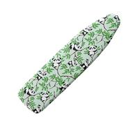 Micoklinlin Ironing Board Cover Small 110 x 30 cm Ironing Board Covers with Elastic Elastic Band Non-Slip Washable Elastic for Home Decoration S
