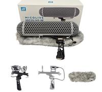 MICOLIVE-SE Microphone Wind Protection Blimp System | Windshield Cage and Upgraded Shock Mount Suspension for RODE Shotgun and Similar Microphones