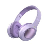 Micool Foldable Over Ear Headphones Bluetooth 6.0-25H Battery, Retro Noise Cancelling & Hi-Fi Sound | IPX4 Waterproof & Protein Leather Earmuffs