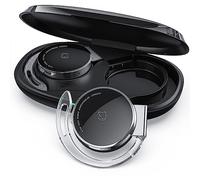 Micool On Ear Headphones Wireless Bluetooth V5.3, Open Ear Earbuds Wireless with Earhooks, Clip on Headphones Sports Headset Bluetooth with 4 Microphones, Long Battery Life/with Charging Case