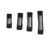 micoshop 50 Pcs Rectangle Plastic Keepers Buckles Clips for Straps Webbing Belt Ribbon Buckle (2" 50mm)