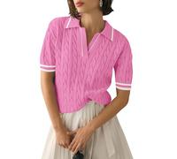 Micoson Women V Neck V Neck Short Sleeve Lightweight Sweater Casual Clothing Summer 2025