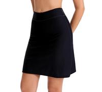 Micosuza Womens Skirted Swim Short Sun Protective UPF 50+ Swimming Bottom with Attached Skirt