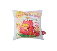 Micotaku Officially Licensed Strawberry Shortcake Square Cushion Cover - Cute Cartoon Pillow Case for Bedroom Dorm Decor