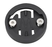 Micpointik Bicycle Computer Holder Made of ABS Plastic for Garmin for Wahoo for Bryton for Cateye Robust Mounting Kit with Screws Black Universal Use in Cycling Stopwatch Mount