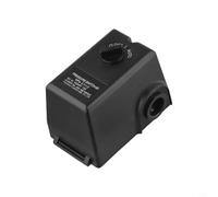Micpointik Compressed Air Compressor Pressure Switch Horizontal Adjustable 5.5-12 kg Silver Contacts for Industrial Metallurgy Petroleum 15A 220V(B)