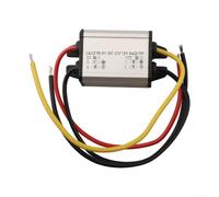 Micpointik DC-DC Step-Down Regulator 12V to 3V/6V/7.5V 3A Metal Housing 96% Efficiency Low Ripple for Car Electronics Power Supply Converter (12V TO 7.5V3A)
