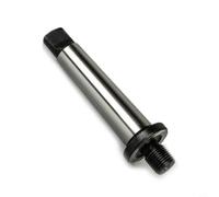 Micpointik For Morse Taper MT1 Adapter 1MT Shank to 1/2"-20 Thread Drill Chuck Mandrel Made of Hardened Tool Steel for Precision Drilling in Metal Workshop and CNC Machining Pack of 1