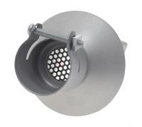 Micpointik Hot Air Nozzle Square | Stainless Steel for BGA Nozzle for Soldering Station 850, Precise Chip Repair with Gasket and Screws, Silver, 1 Piece