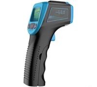 Micpointik Infrared Thermometer Digital Non-Contact -50 to 600 °C with Laser Target Aid Data Hold Auto-Off for Industrial BBQ Household Meter Blue (Blue)