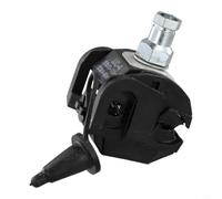 Micpointik JJC-4 Insulation Puncture Connector 157A Cable Junction Clamp for 50-150 mm² Main Cable without Stripping Made of Tin-Plated Copper for Street Lighting and Residential Buildings Fireproof