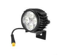Micpointik LED Headlight Compatible with KUKIRIN for G2 Pro/G2 ProDB/G2 Max Electric Scooter, Front Lamp with 3-Pin Plug Plug and Play, Bright White Light for Better Visibility in the Dark
