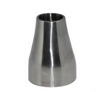 Micpointik Sanitary Pipe Fitting Welded Reducer 316 Adapter for Pharmaceutical and Food Industry Polished Surface Hygienic Design for Liquid Systems Concentric Transition