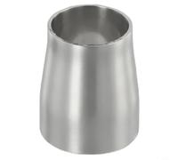 Micpointik Sanitary Pipe Fitting Welded Reducer 316 Adapter for Pharmaceutical and Food Industry Polished Surface Hygienic Design for Liquid Systems Concentric Transition